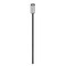 Z-Lite Leland Outdoor Post Mounted Fixture, 1-Light, 9 In.W x 118.75 In.H, Sand Black/Sand Blast 5005PHB-5009P96-BK-L - alternate 1